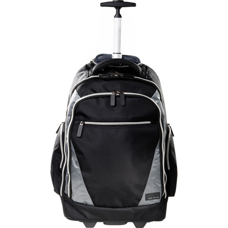 ECO STYLE Sports Voyage Rolling Backpack for up to 17.3" Laptop and Notebook