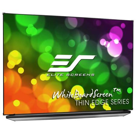 Elite Screens WhiteBoardScreen Thin Edge 113" Optical Nanotech Projector Screen