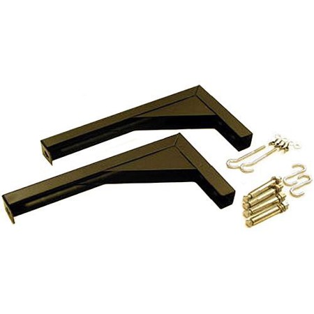Elite Screens 12" L Brackets for Manual/Spectrum/VMAX2 Series Projector Screens, Pair, Black