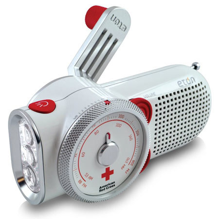 Eton American Red Cross Rover Self-Powered Weather Radio with Flashlight