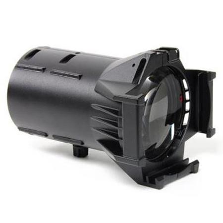 Electronic Theatre Controls 50 Degree Source Four Lens Tube with Lens, Black