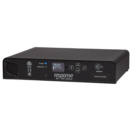 ETC Response Mk2 4-Port Output DMX/RDM Desktop Terminal Gateway, Gray