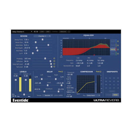 Eventide UltraReverb Comprehensive Reverb Plug-In, Download