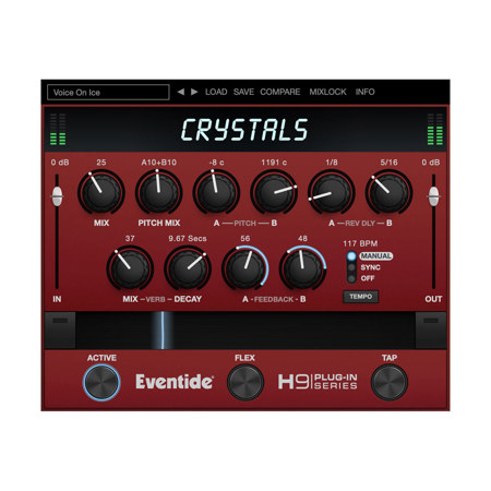 Eventide Crystals H9 Series Pitch Shifter with Reverb & Delay Plug-In, Download