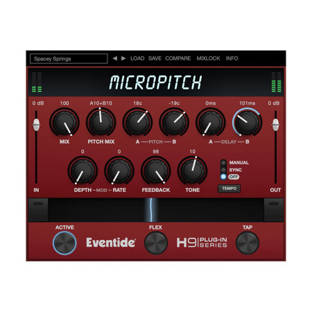 Eventide MicroPitch H9 Series Dual-Voiced Pitch Shifter Plug-In, Download