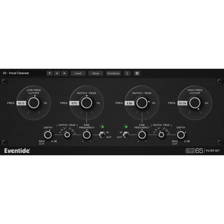 Eventide EQ65 Urei 565 Filter Set Plug-In, Download