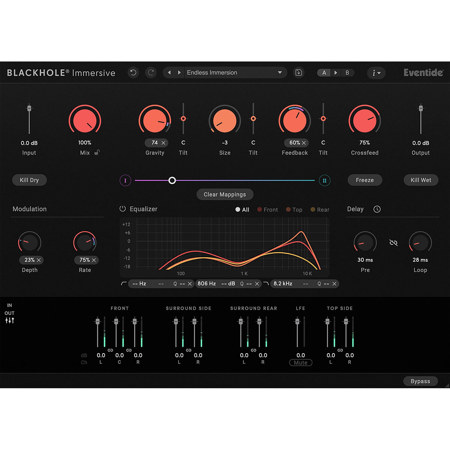 Eventide Blackhole Immersive Reverb Plug-In for an Expanding Universe, Download