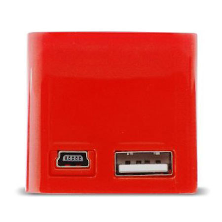 Eton BoostBloc 2000 Backup Battery Pack with 2000mAh Lithium-Ion Battery, Red