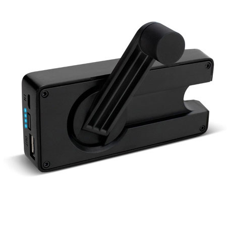 Eton BoostTurbine 2000 Rechargeable 2000mAh USB Battery Pack, Black
