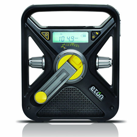 Eton FRX3 Hand Turbine NOAA AM/FM Weather Alert Radio, Black