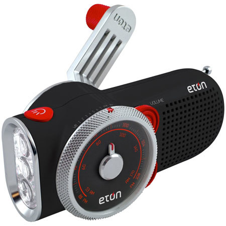 Eton Rover Self-Powered Weather Radio, Black