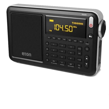 Eton Satellit AM/FM/LW/Shortwave Radio with Single Sideband, Aircraft Band