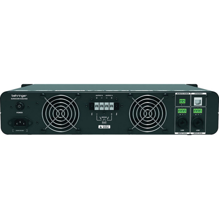 Behringer Eurocom AX6240Z High-Impedance Stereo Power Amplifier