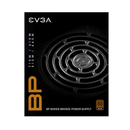 EVGA 710W BP Fully Modular Power Supply, 80 Plus Bronze Efficiency