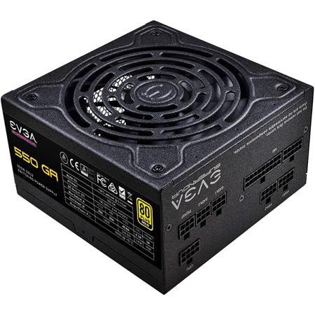 EVGA SuperNOVA 550W GA Fully Modular Power Supply, 80 Plus Gold Efficiency