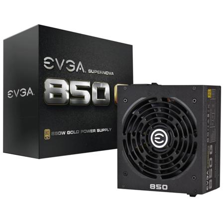 EVGA SuperNOVA 850W GS Power Supply, Gold Efficiency