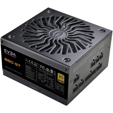 EVGA SuperNOVA 650W GT Fully Modular Power Supply, 80 Plus Gold Efficiency
