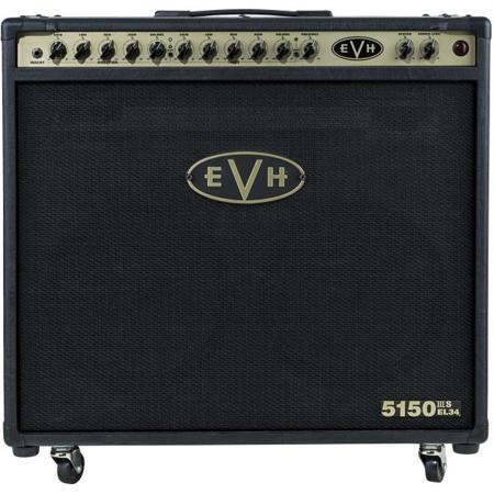 EVH 5150III 50W EL34 2x 12 Combo Amplifier and 2x 12" Speaker, Black