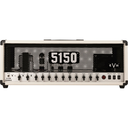EVH 5150 Iconic Series 80W Amplifier Head, Ivory
