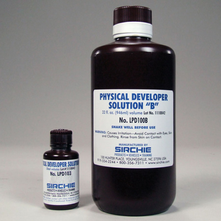 Evident Physical Developer Fingerprint Reagent, 32 oz Set