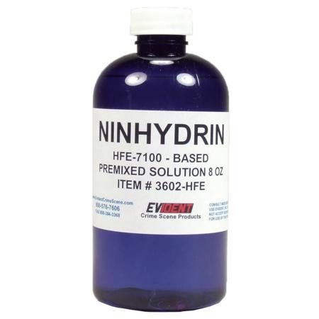 Evident 32oz Ninhydrin Fingerprint Reagent HFE-7100 Premixed Solution