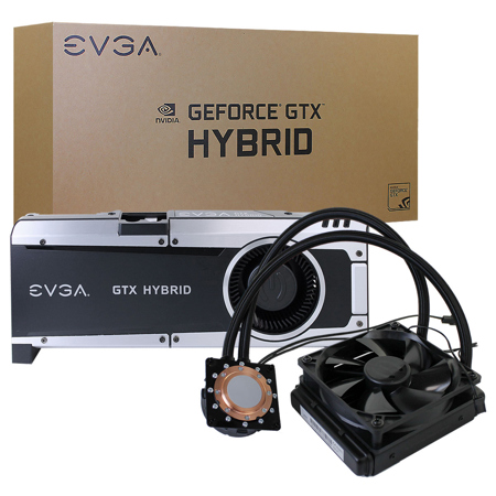EVGA HYBRID All in One Water Cooler for GTX 1080 and 1070 Graphics Cards