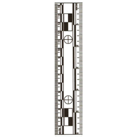 Evident 6" Photo Scales, Pack of 10, White