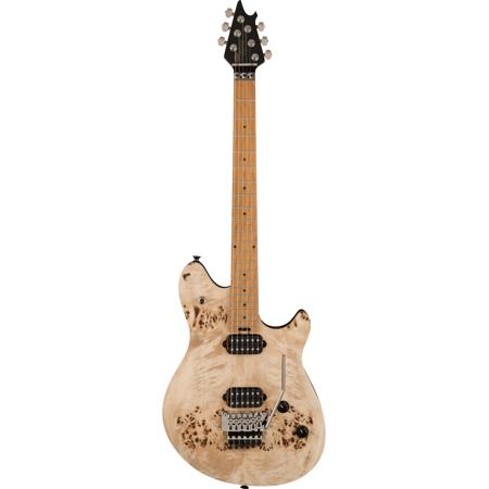 EVH Wolfgang Standard Exotic Poplar Burl Electric Guitar, Natural