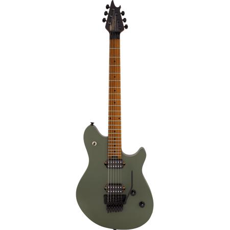 EVH Wolfgang Standard Electric Guitar, Baked Maple Fingerboard, Matte Army Drab