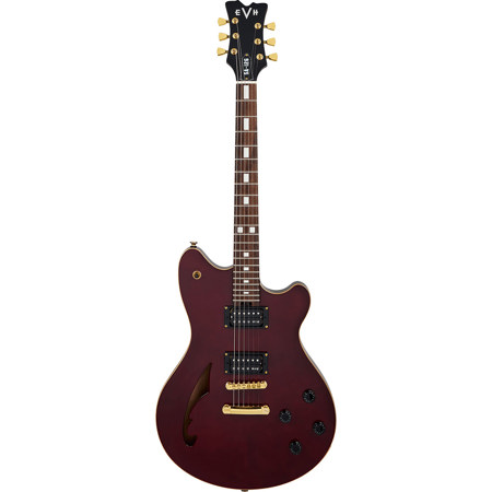 EVH SA 126 Standard Electric Guitar, Wine Red