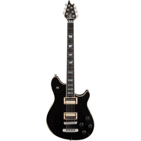 EVH Wolfgang Custom USA Relic Electric Guitar, Ebony Fretboard, Black