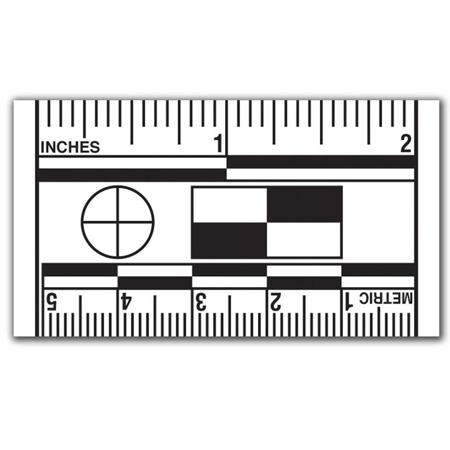 White Evidence Ruler Evident 2