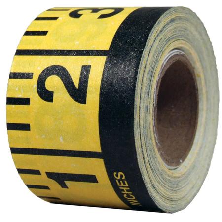 Evident 12" Large Ruler Scale Tape, 1.25"x30' Size