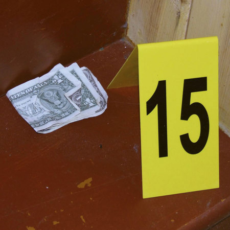 Evident Photo Evidence Marker Numbers (1-15)