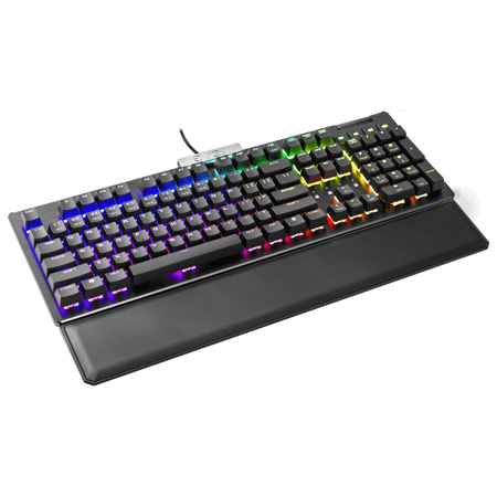 EVGA Z15 RGB Mechanical Gaming Keyboard, Kailh Speed Bronze Switches
