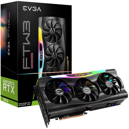 EVGA GeForce RTX 3070 FTW3 Ultra Gaming 8GB GDDR6 Graphics Card