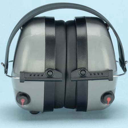 Elvex COM550 Electronic Foldable Ear Muffs with Filter