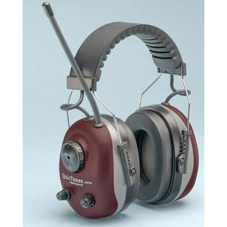 Elvex COM660 Quiet Tunes, Ear Muffs with Sensitive AM/FM Radio, 22 dB NRR