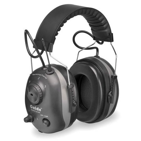Elvex Guide Receiver Communication System Muff, 22 dB NRR