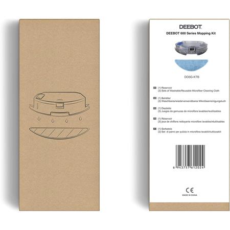 Ecovacs Robotics Mopping Kit for DEEBOT 600/601 Robotic Vacuum Cleaner