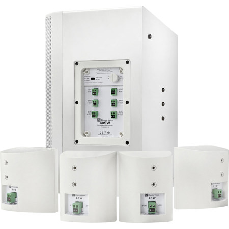 Electro-Voice EVID-S44 Wall Mount Speaker System, White