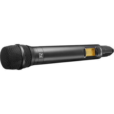 Electro-Voice RE3-HHT Handheld Transmitter, RE420-RC3 Microphone Head,653-663MHz