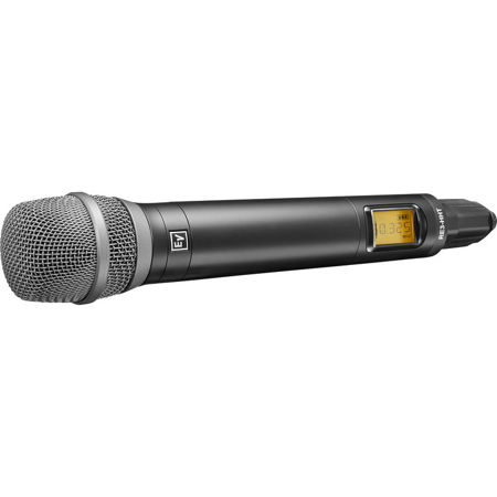 Electro-Voice RE3-HHT Handheld Transmitter, RE520-RC3 Microphone Head,560-596MHz