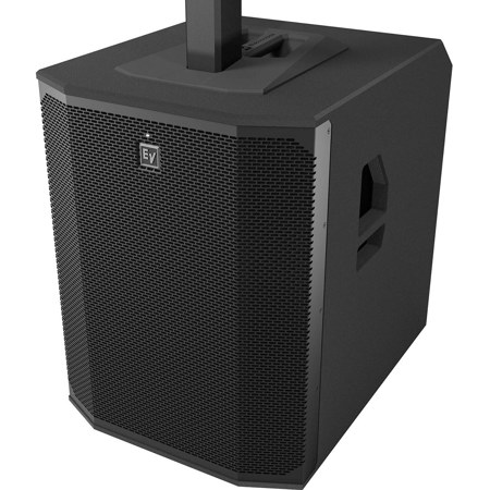 Electro-Voice EVOLVE 90 18" 2000W Portable Bluetooth Active Subwoofer, Black