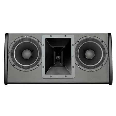 Electro-Voice FRi-28LPM Low Profile Dual 8" Two-Way Full-Range Loudspeaker, 100x100deg. Coverage Angle, 93dB Sensitivity, 122dB Sound Pressure Level, 200W, Black