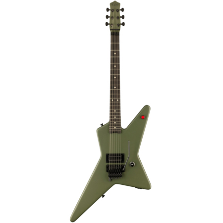EVH Star Limited Edition Electric Guitar, Matte Army Drab