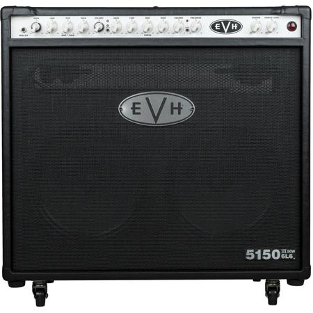 EVH 5150III 50-Watt Amplifier with 6L6 212 Power Tube and 2x 12" Speakers, 120V, Black