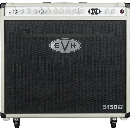 EVH 5150III 50-Watt Amplifier with 6L6 212 Power Tube and 2x 12" Speakers, 120V, Ivory