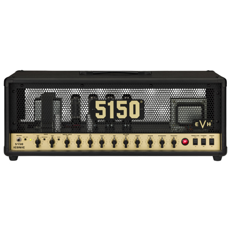 EVH 5150 Iconic Series EL34 80W Amplifier Head, Black