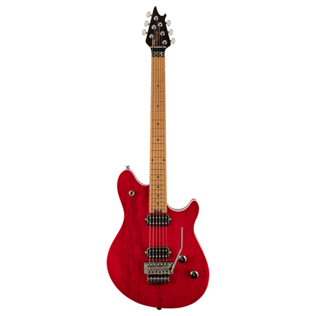 EVH Wolfgang WG Standard QM Electric Guitar, Wine Red